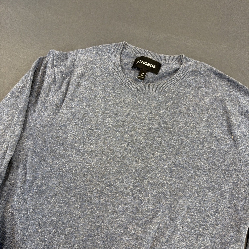 gray Bonobos men's crew neck pullover sweater XS Slim